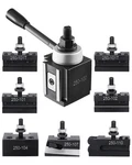 Vevor Quick Change Tool Post Set, 8 Pcs, Includes For Lathe Swing 6" - 12". Fixed Price $182.56.