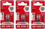 Milwaukee 48-32-4440 Insert Bit Ecx 1/4"HEX, Per Pack,. Fixed Price $17.95.