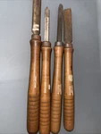 Vtg Craftsman Professional 4-PC Lathe Tool Set 2856, 2858, 2863 U.s.a.. Fixed Price $55.00.