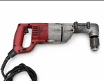 Milwaukee 1107-1 Heavy Duty 1/2IN Corded Right Angle Drill Keyed Chuck 500 Rpm. Fixed Price $49.99.
