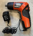Black & Decker Pivot 3.6V Cordless Screwdriver 9078 W/charger - Works *. Fixed Price $15.99.