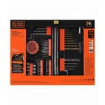 Black+decker Project Set Bit Kit 79-PIECE Drilling Screwdriving. Fixed Price $35.00.
