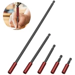5PCS Magnetic Drill Bit Extension Holder Set 1/4" Hex Shank For Impact Driver. Fixed Price $11.86.
