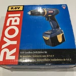 Ryobi 9.6 Volt Cordless Drill Driver Kit HP496 Ex Cond No Charger With Battery. Fixed Price $35.87.