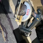 Ryobi One+ 18V Cordless Circular Saw With 4AH Lithium-ion Battery Included. Fixed Price $50.00.