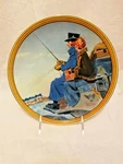 Norman Rockwell The Journey Home Fine China Collector Plate #9879A. Fixed Price $6.25.