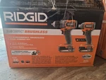 Ridgid R97801 18 Cordless Set 1/2IN Drill/driver And Impact Kit. Fixed Price $92.15.
