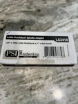 Psi Woodworking Lathe Headstock Spindle Adapter 3/4" X 16TPI New LA3418. Fixed Price $22.00.