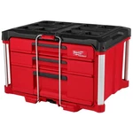 Milwaukee Packout Multi-depth 3-DRAWER Tool Box Red (48-22-8447). Fixed Price $129.00.