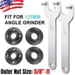 2 Sets 5/8"-11 Grinder Flange Lock Nut Angle Wrench For Dewalt Makita Milwaukee. Fixed Price $11.55.