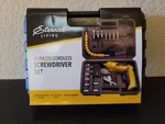 Eternal Living 45PC Cordless Screwdriver Set W/ Case - New. Fixed Price $35.00.