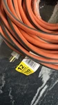 Ridgid Indoor/outdoor Extension Cord 100' 12/3 Heavy Duty Lighted End Orange. Fixed Price $65.00.