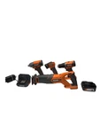 Ridgid 18V Cordless Tool Set Reciprocating Saw/impact Driver/flashlight/drill. Fixed Price $188.99.