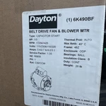 Dayton Belt Drive Motor Speed Proof Base Mount 1/3 Hp 115/230V Ac 6K490BF New. Fixed Price $225.58.
