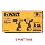 Dewalt DCK211S2 12V Max Cordless Li-ion Drill Driver Impact Combo Kit. Fixed Price $135.99.