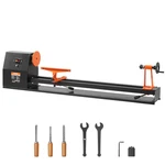 Vevor Benchtop Wood Lathe, Power Turning 14 X 40 0.5 Hp 370W. Fixed Price $242.90.