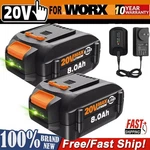 8.0AH For Worx 20V Extend Lithium-ion WA3575 WA3520 Battery+charger Kit. Fixed Price $17.99.