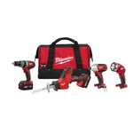 Milwaukee 2695-24 M18 4-PIECE Combo Power Tool Kit (certified Refurbished). Fixed Price $408.69.