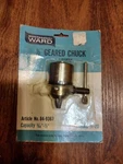 Nos Montgomery Ward Jacobs 1/2" Geared Drill Chuck 5/64" -. Fixed Price $14.99.