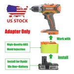 1X Adapter Upgrade For Ridgid 18V Cordless Tool Ryobi One+ Li-lon Battery. Fixed Price $17.09.