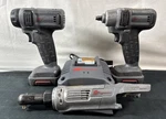 Ingersoll Rand 12V Kit W1130 3/8" Imp, D1410 1/4" Driver, R1120 Ratchet. Fixed Price $289.99.