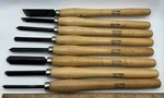 Vtg Craftsman Usa High Speed Steel Lathe Chisels Set Of (9-28501 Thru 9-28508). Fixed Price $69.99.