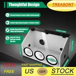 Fully Enclosed Electric Polisher Grinding Acrylic Dust Box Cover 3-HOLE+BLOWER. Fixed Price $94.55.