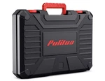 Puliuo 20V Cordless Drill Power Tool Set, Lithium-ion Battery, Black/red. Fixed Price $119.15.