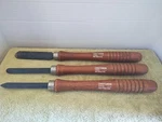 Craftsman Vintage Lathe Tool Chisel Gouge Set Of 28523/28525/28526 High Speed. Fixed Price $23.38.