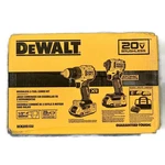Dewalt DCK2051D2 20V Max Xr Cordless Drill & Atomic Impact Driver Combo Kit. Fixed Price $219.99.