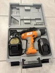Chicago Power Tools Industrial Cordless 19.2V Drill/driver Set With Box. Fixed Price $70.00.
