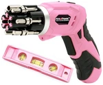 Cordless Electric Screwdriver Set - 3.6V Rechargeable Pink Screwdriv.... Fixed Price $33.50.