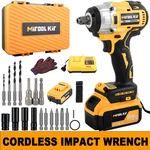Cordless Impact Wrench Driver Brushless Electric Rattle Gun Drill Kit W/ Battery. Fixed Price $49.90.