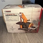 Central Machinery Combination Sander 30" Belt 5" Disc Electric Yellow Black. Fixed Price $54.99.