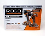 Ridgid R9603 18V Cordless Brushless Drill Driver - Impact Combo W/ Case. Fixed Price $143.01.