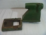 Delta Rockwell Wood Lathe Tailstock 1460 12" & CBL-402 Base Riser CBL-403. Fixed Price $55.96.