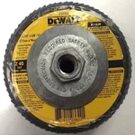 Dewalt DW8356 4-1/2" X 5/8-11 Zirconia Flap Wheels Z40 Grit 5PCS. Fixed Price $17.50.
