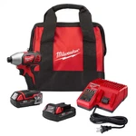 Milwaukee M18 18V Lithium-ion Cordless 1/4 In. Impact Driver Kit With 1.5AH. Fixed Price $239.99.