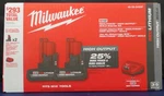 Milwaukee 12V Red Lithium High Output XC5.0 Kit (2) Battery +charger 48-59-2450P. Fixed Price $138.97.
