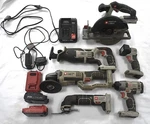 Porter-cable 20V Cordless 6-TOOL Set With 3-BATTERIES & Chargers. Fixed Price $189.99.