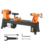 Vevor Benchtop Wood Lathe Power Turning 10 X 18 0.5 Hp 370W. Fixed Price $285.90.