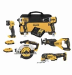 Dewalt Xrp Brushless Six Tool Combo Kit DCK6 482. Fixed Price $640.00.