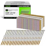 Meite 21 Degree Framing Nails 2-3/8-INCH, Full Round Head Galvanized Finish (1,0. Fixed Price $42.61.