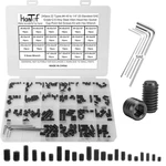 240 Pcs 22 Sizes Black Set Assortment Kit, Sae Allen Head Grub Screws For. Fixed Price $13.95.