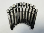 Apex #2 492X Hex Power Philips Screwdriver Bits 1/4" (pack Of 10). Fixed Price $10.77.