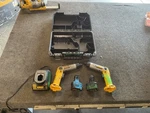 Lot Dewalt DW920 7.2V Heavy Duty Cordless Screwdriver Charger Case & Battery. Fixed Price $99.99.
