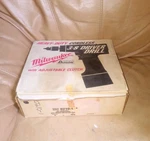 Vintage Nos Milwaukee 0210-1 , 3/8" Driver Drill W/ Charger & Battery Pack. Fixed Price $87.50.