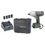 Genesis GLIW20AK 20-VOLT Li-ion Cordless Impact Wrench Kit. Fixed Price $100.00.