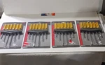 Project 6-PIECE Screwdriver Set 1419BULK Yellow Black Silver Handle. Fixed Price $12.99.