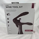 6-PIECE Wine Tool Kit With Original Rabbit Corkscrew Complete Set. Fixed Price $34.99.